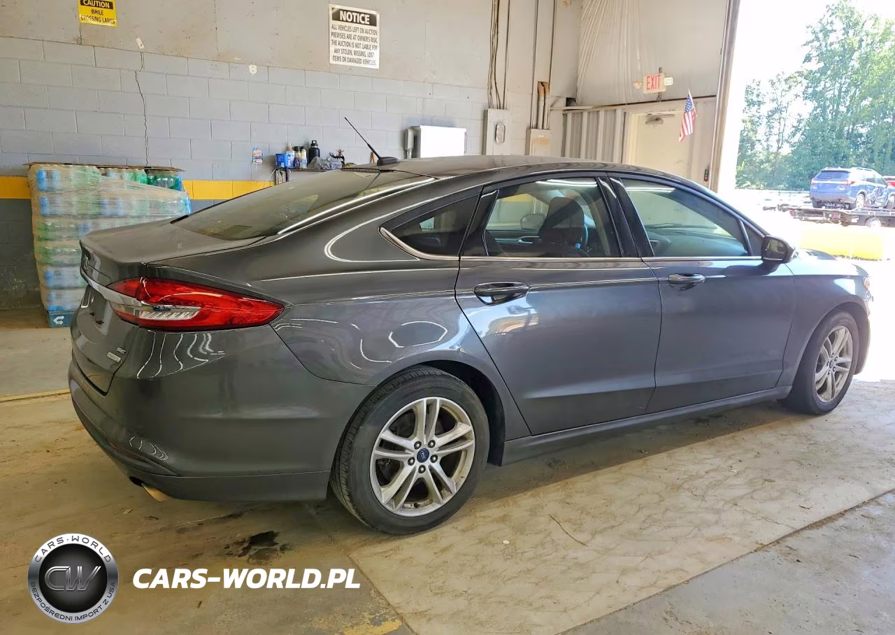 2018 Ford Fusion Se VIN:3FA6P0HD8JR183586 - 3