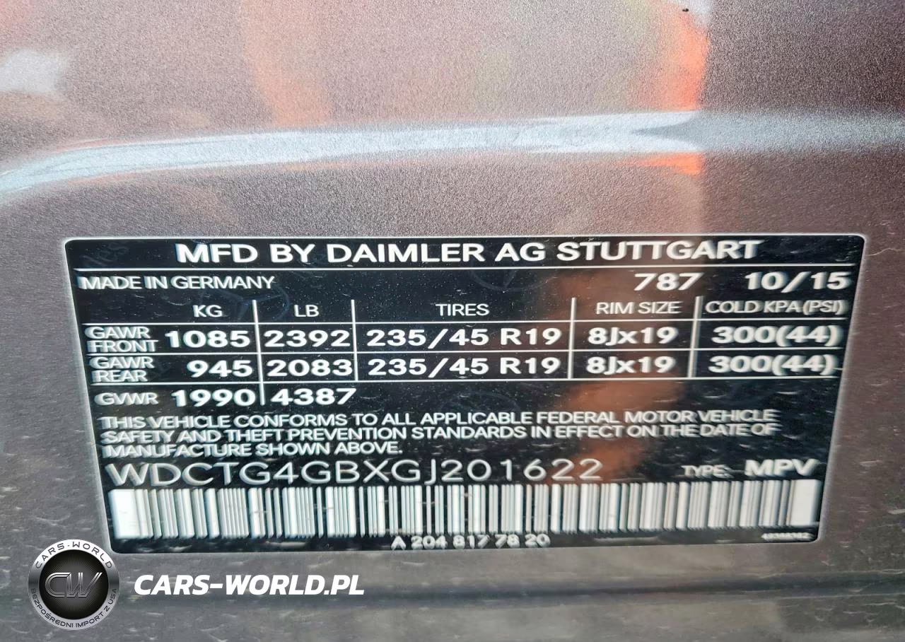 2016 Mercedes-Benz Gla 250 4Matic VIN:WDCTG4GBXGJ201622 - 13