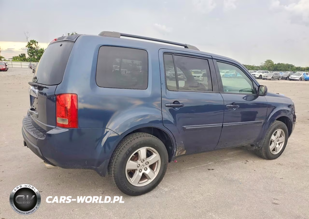 2009 Honda Pilot Exl VIN:5FNYF38599B021074 - 3