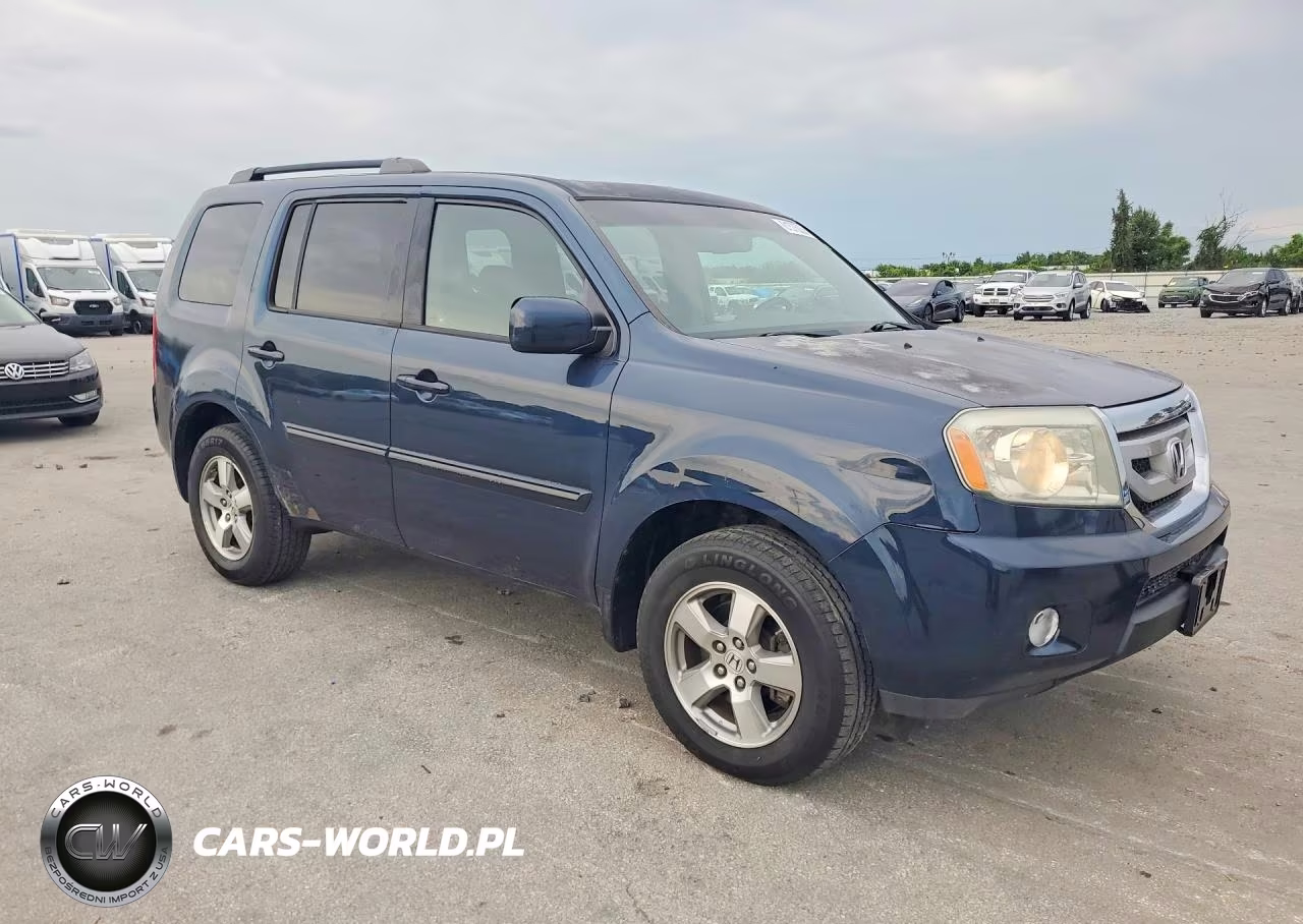 2009 Honda Pilot Exl VIN:5FNYF38599B021074 - 4