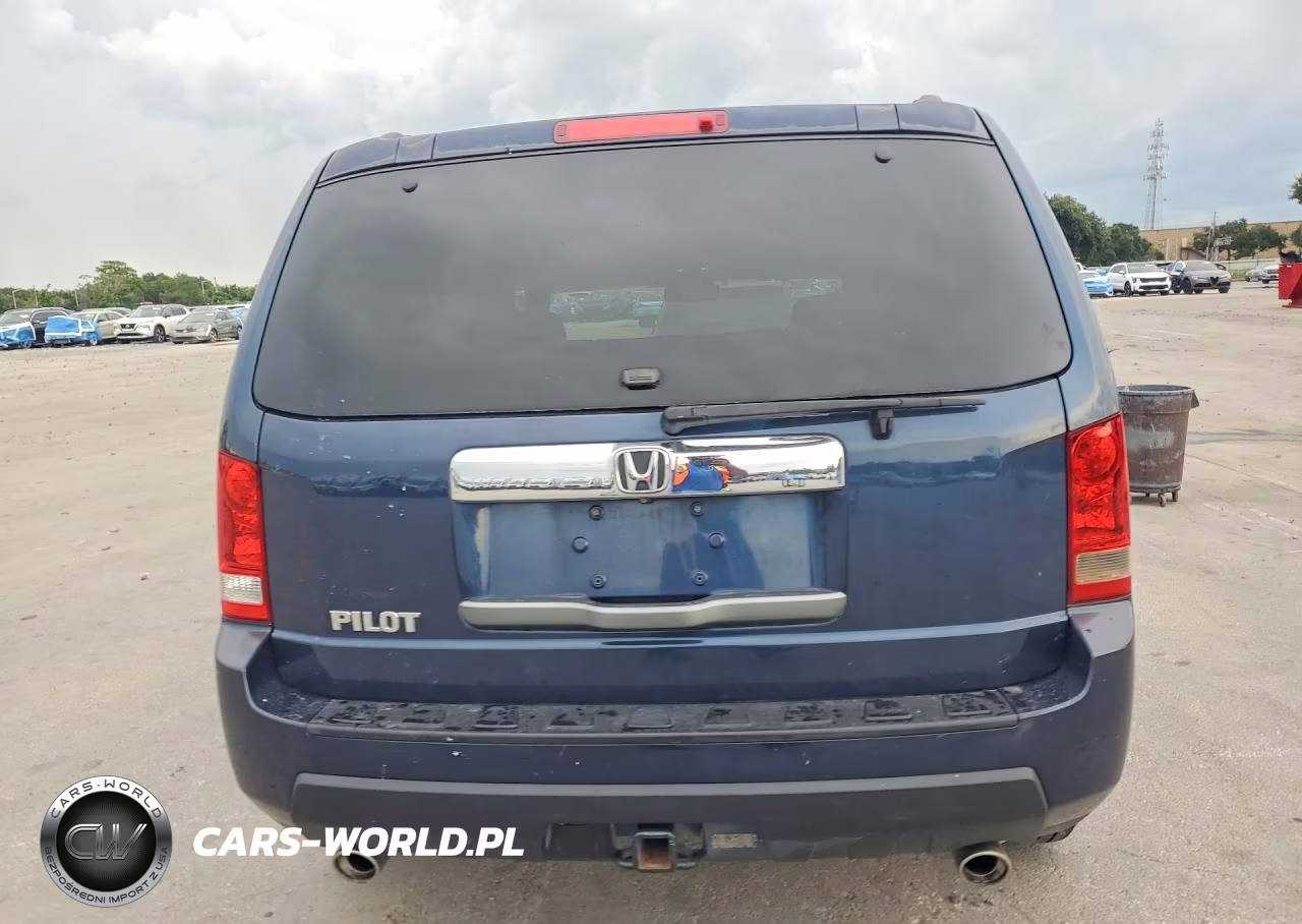 2009 Honda Pilot Exl VIN:5FNYF38599B021074 - 6