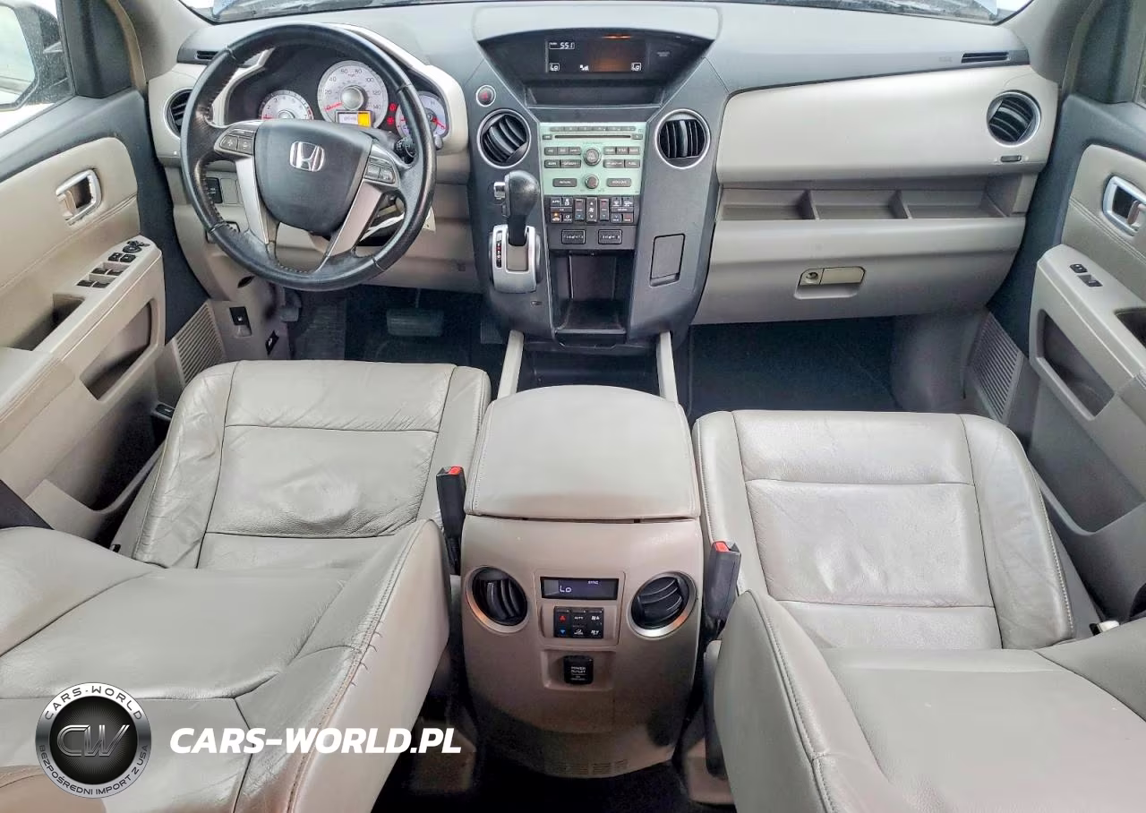 2009 Honda Pilot Exl VIN:5FNYF38599B021074 - 8
