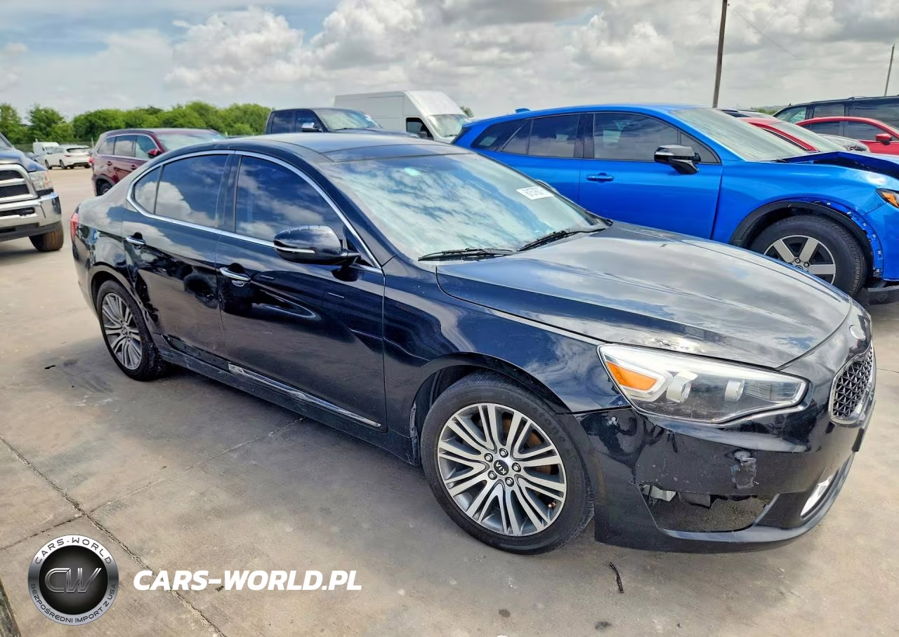 2016 Kia Cadenza Luxury VIN:KNALN4D71G5221663 - 4