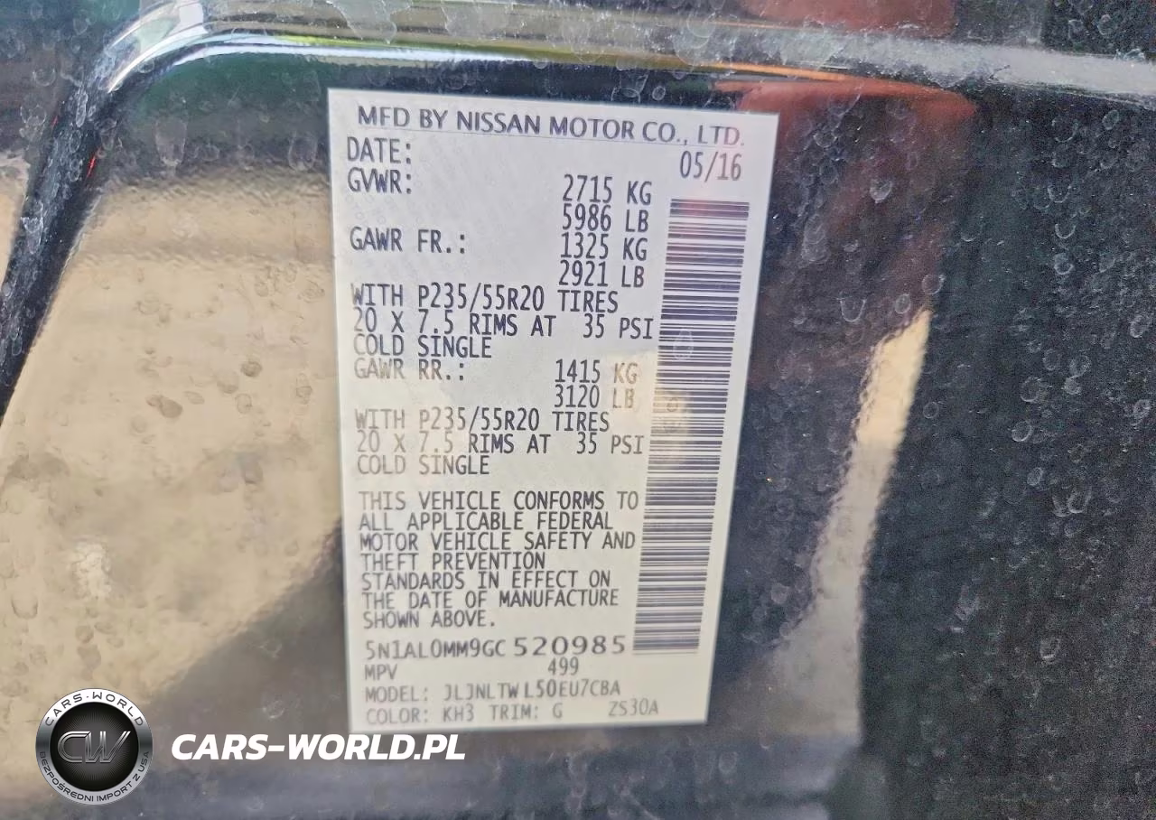 2016 Infiniti Qx60 Base VIN:5N1AL0MM9GC520985 - 14