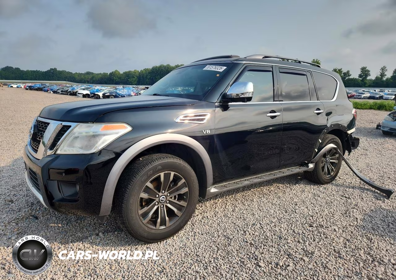 2017 Nissan Armada Platinum VIN:JN8AY2NFXH9301182 - 1