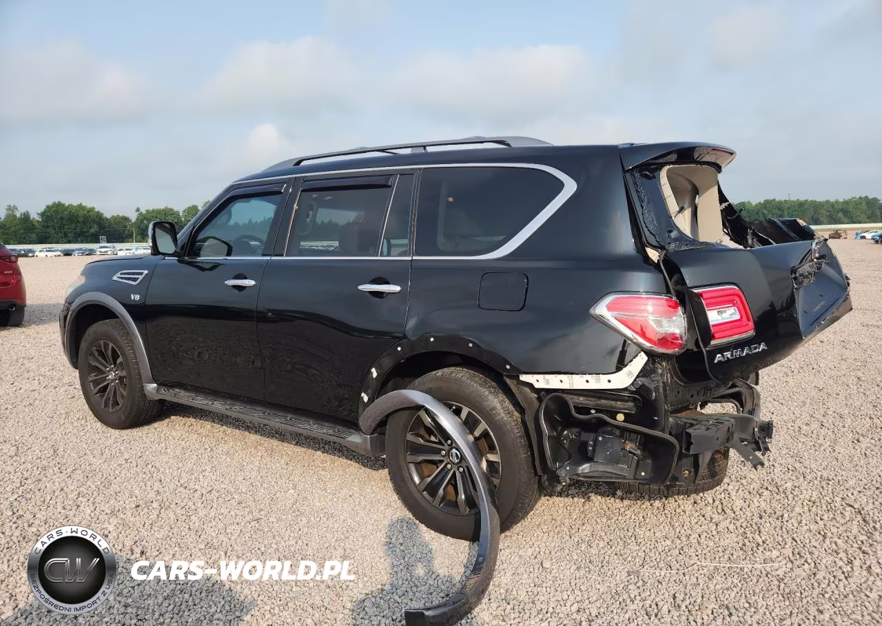 2017 Nissan Armada Platinum VIN:JN8AY2NFXH9301182 - 2
