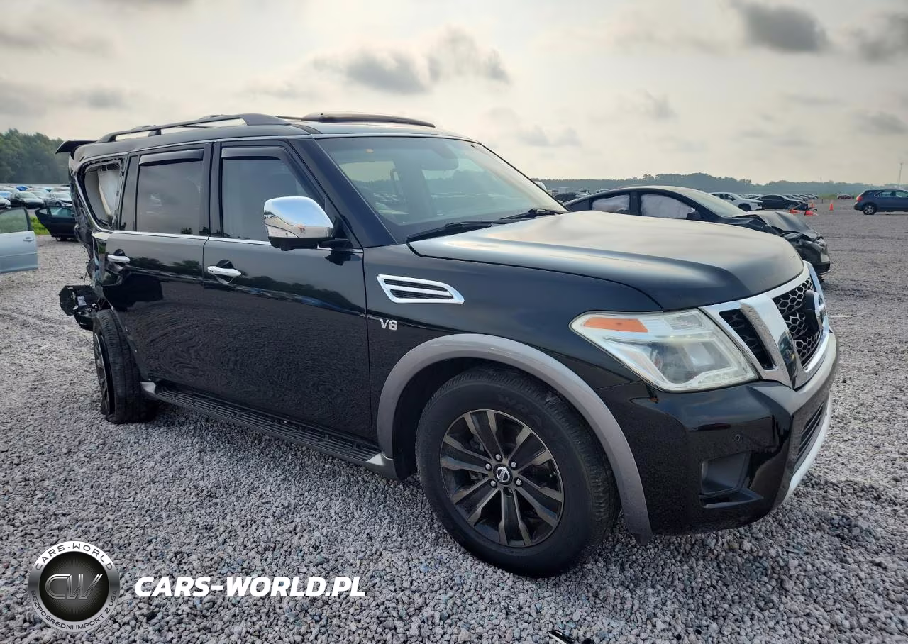 2017 Nissan Armada Platinum VIN:JN8AY2NFXH9301182 - 4
