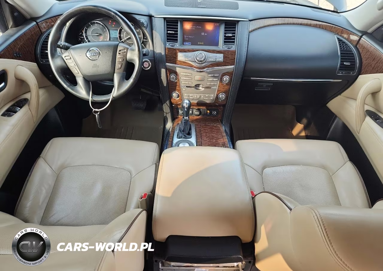 2017 Nissan Armada Platinum VIN:JN8AY2NFXH9301182 - 8