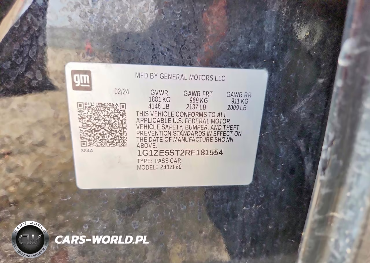 2024 Chevrolet Malibu Premier VIN:1G1ZE5ST2RF181554 - 12