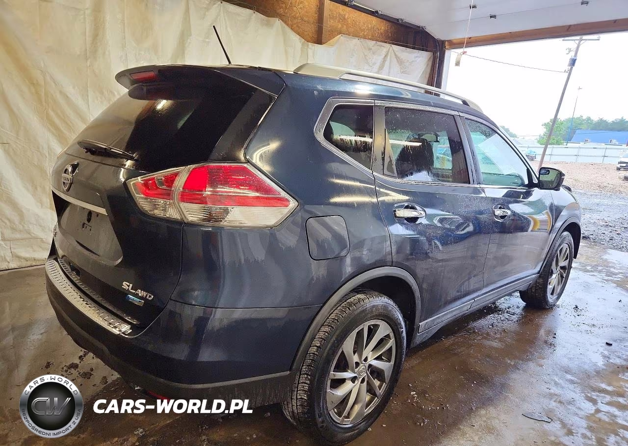 2015 Nissan Rogue Sl VIN:5N1AT2MVXFC900291 - 3