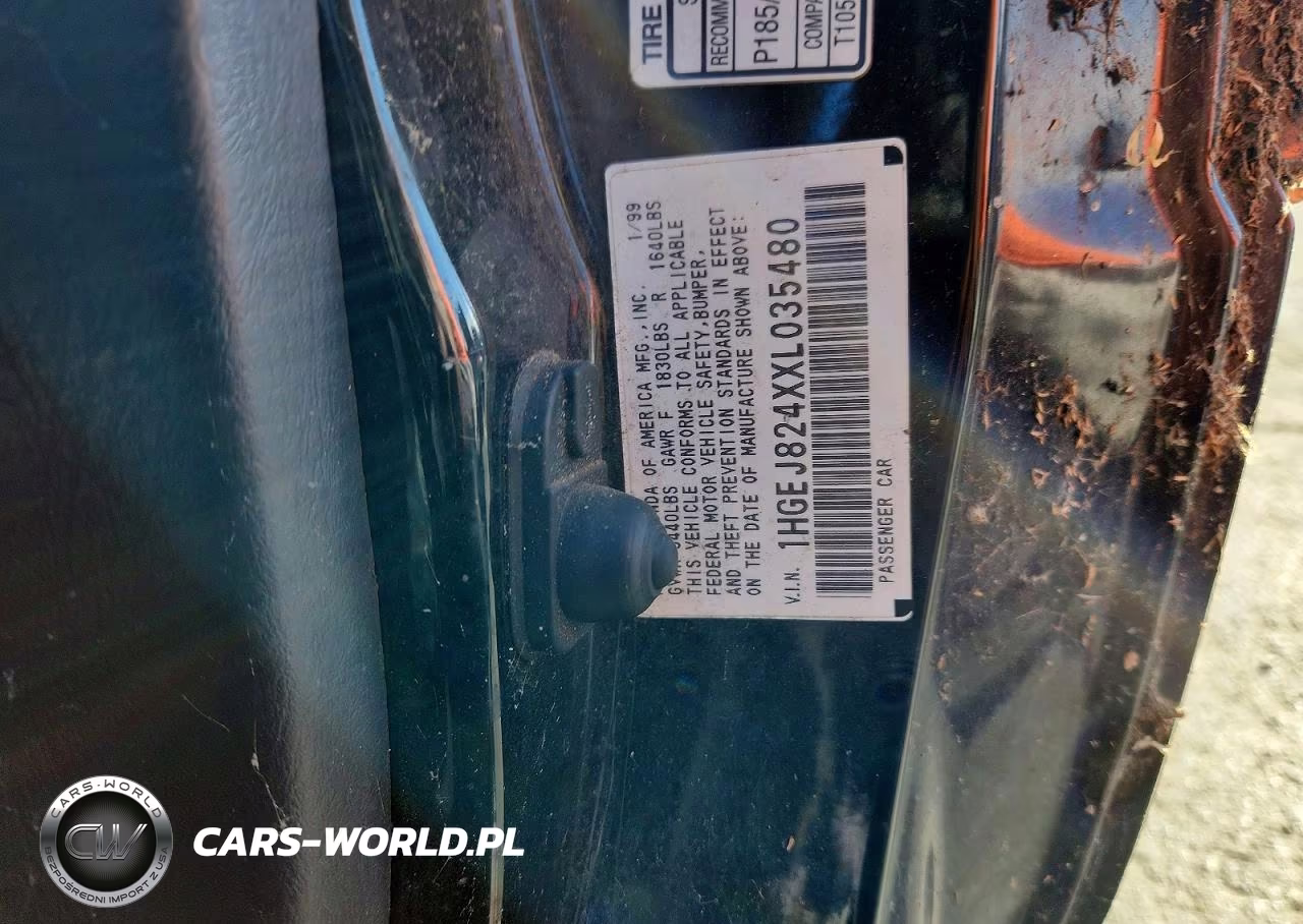 1999 Honda Civic Ex VIN:1HGEJ824XXL035480 - 12