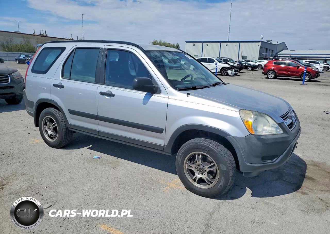 2003 Honda Cr-V Lx VIN:JHLRD68413C000777 - 4