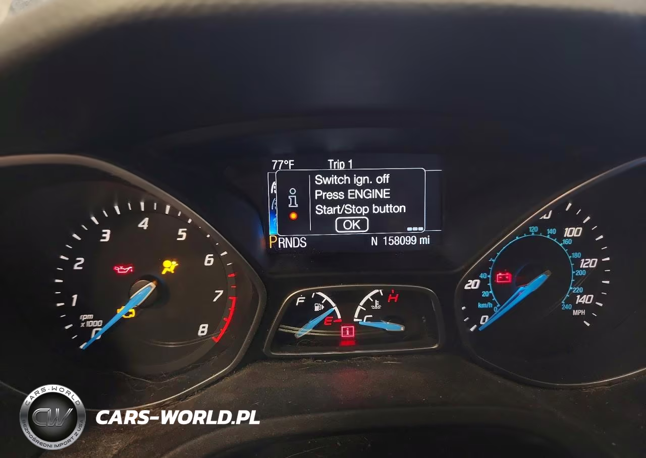 2014 Ford Focus Titanium VIN:1FADP3J27EL230046 - 9