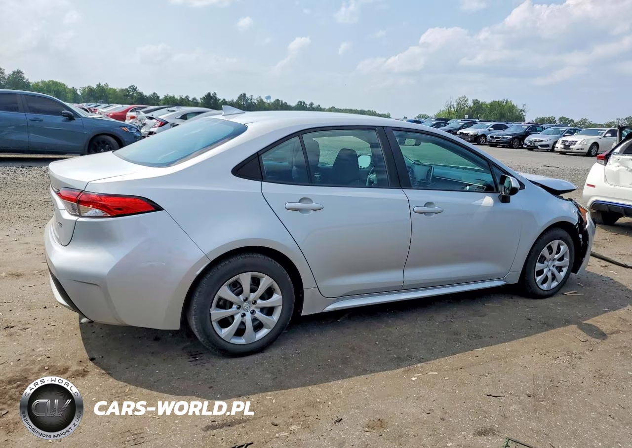 2021 Toyota Corolla Le VIN:5YFEPMAE2MP193640 - 3