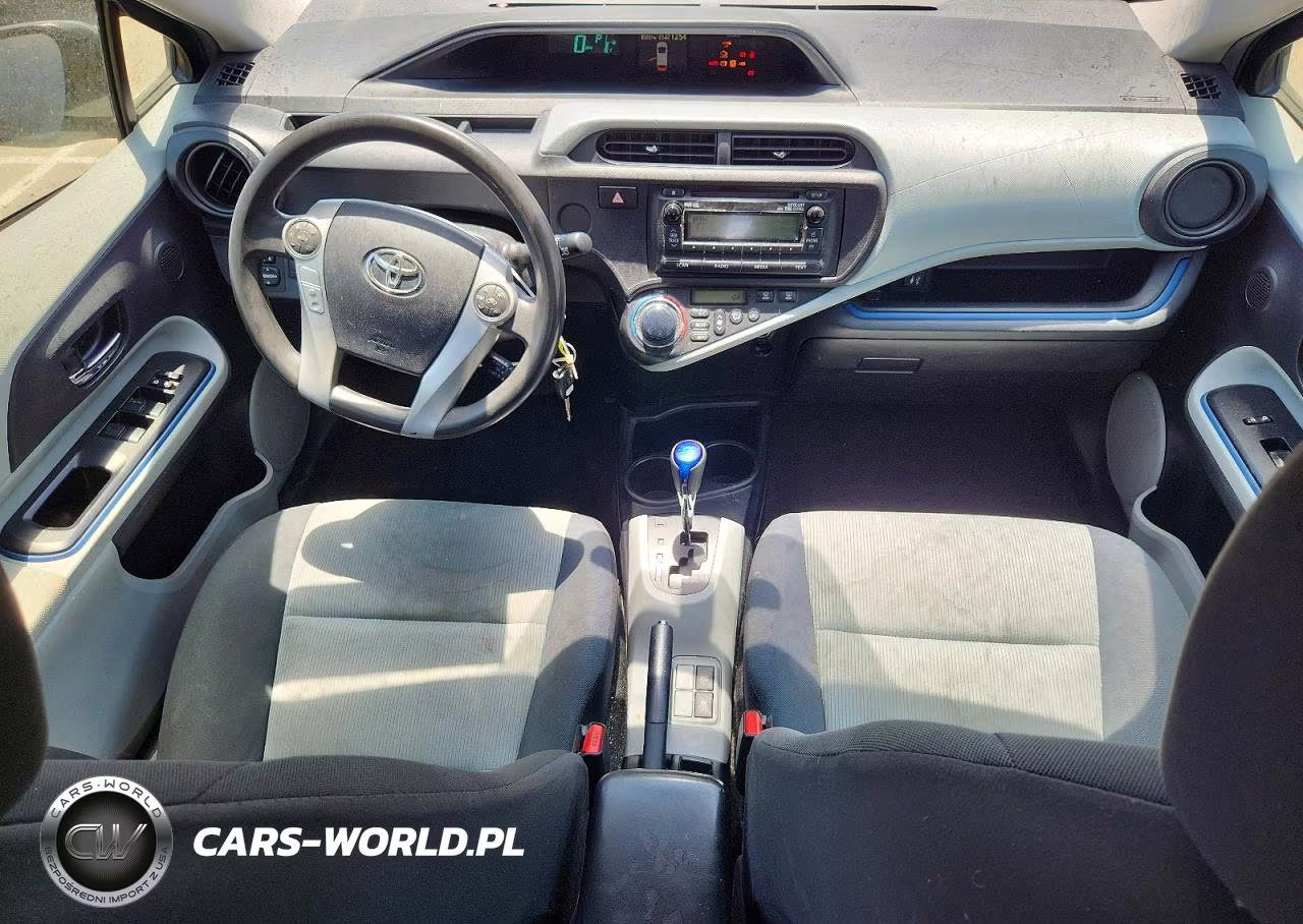 2012 Toyota Prius C Two VIN:JTDKDTB30C1521045 - 8
