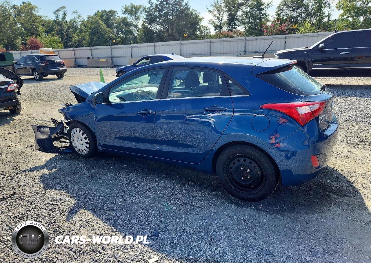 2016 HYUNDAI ELANTRA GT VIN:KMHD35LH5GU285879 - 2