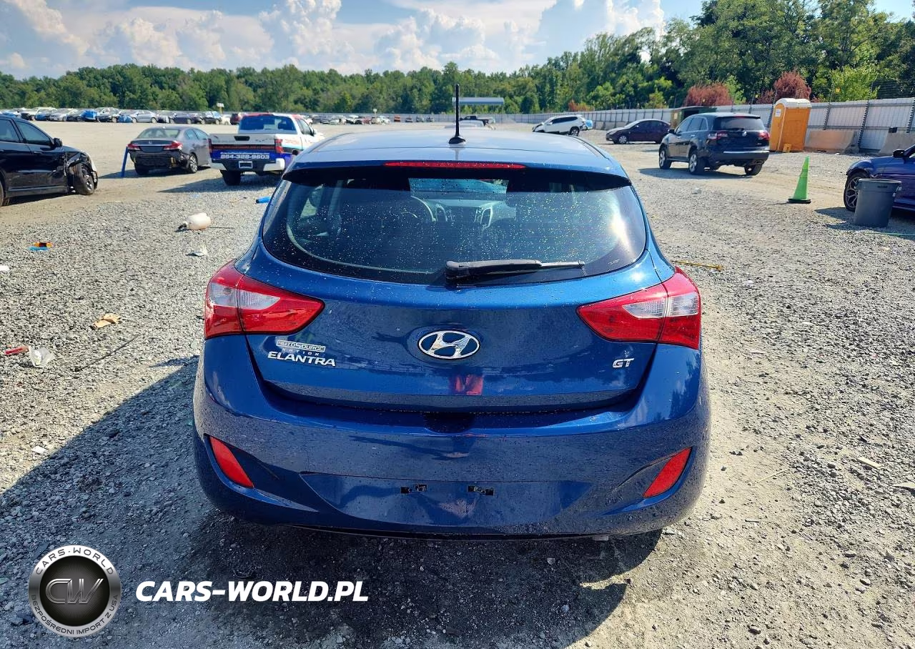 2016 HYUNDAI ELANTRA GT VIN:KMHD35LH5GU285879 - 6