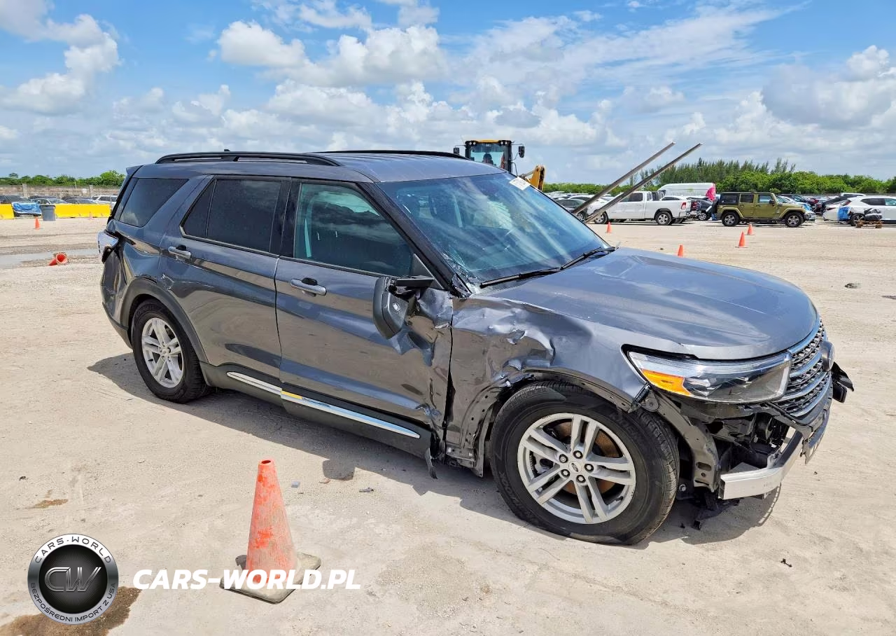 2023 Ford Explorer Xlt VIN:1FMSK7DH9PGB51850 - 4