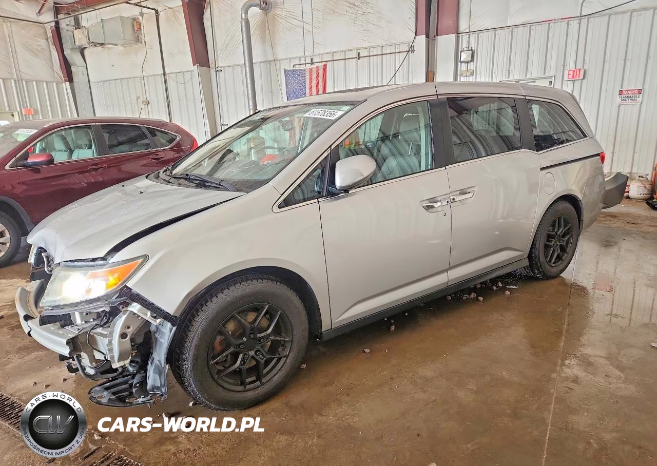 2014 Honda Odyssey Exl VIN:5FNRL5H64EB003223 - 1