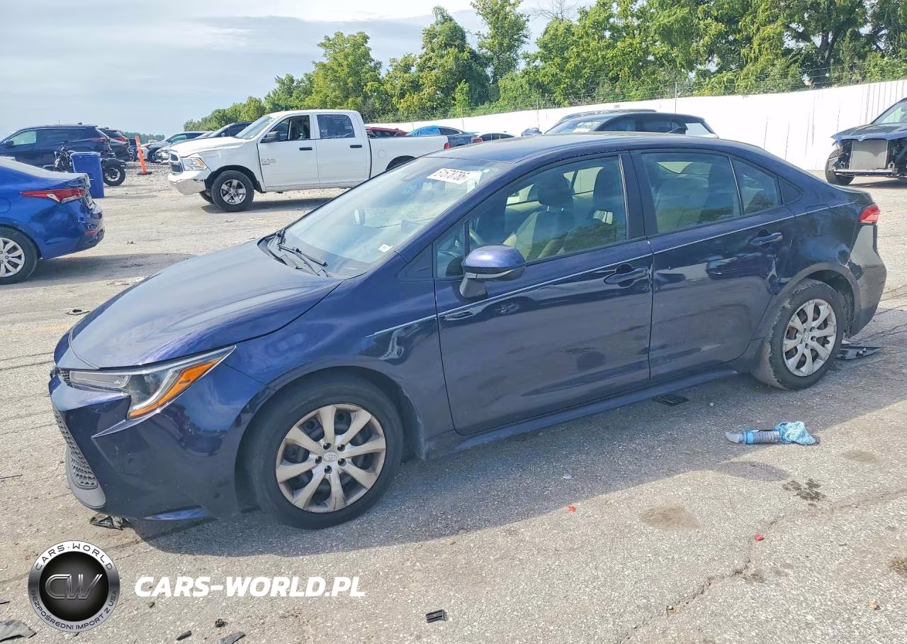 2021 Toyota Corolla Le VIN:JTDEPMAEXMJ160731 - 1