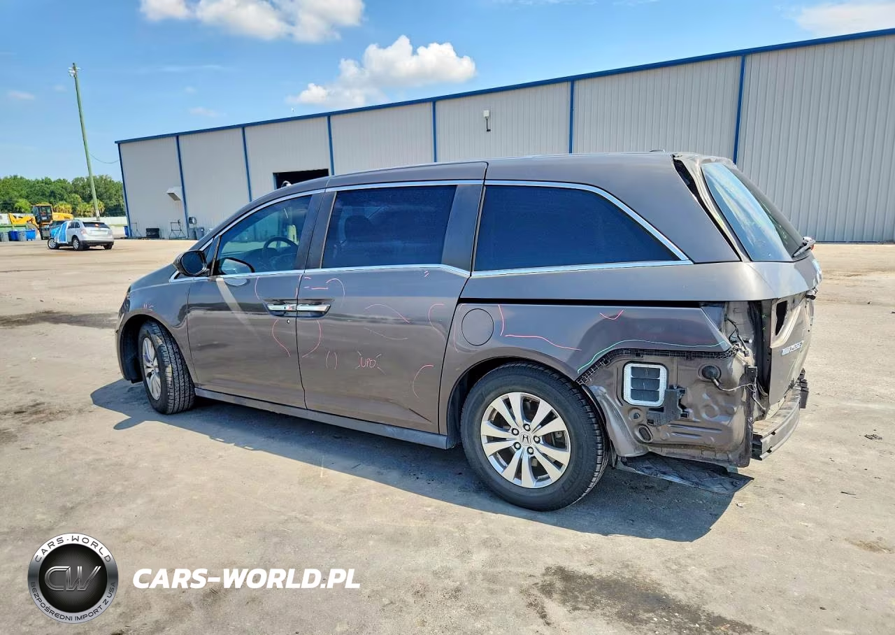 2014 Honda Odyssey Exl VIN:5FNRL5H61EB035093 - 2