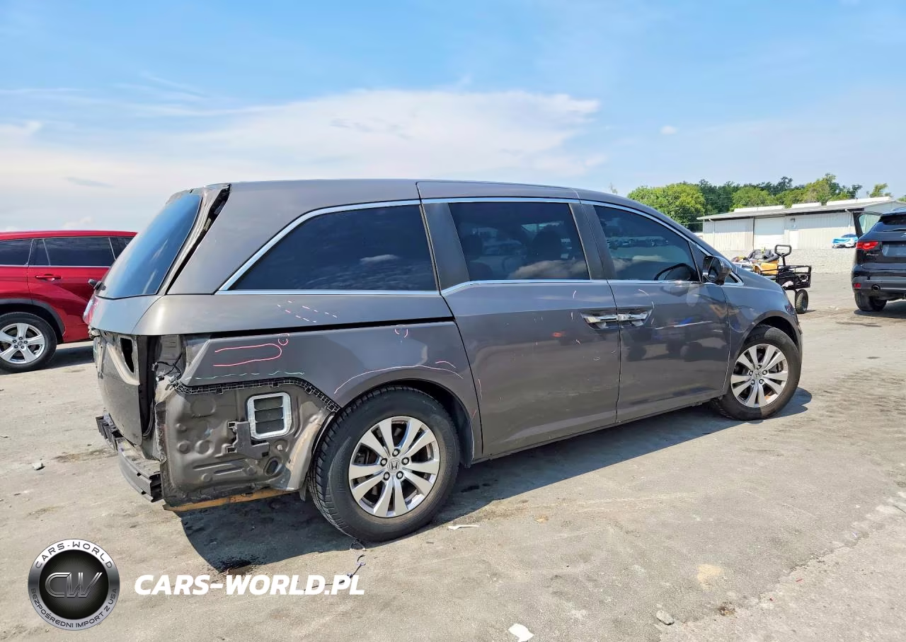 2014 Honda Odyssey Exl VIN:5FNRL5H61EB035093 - 3