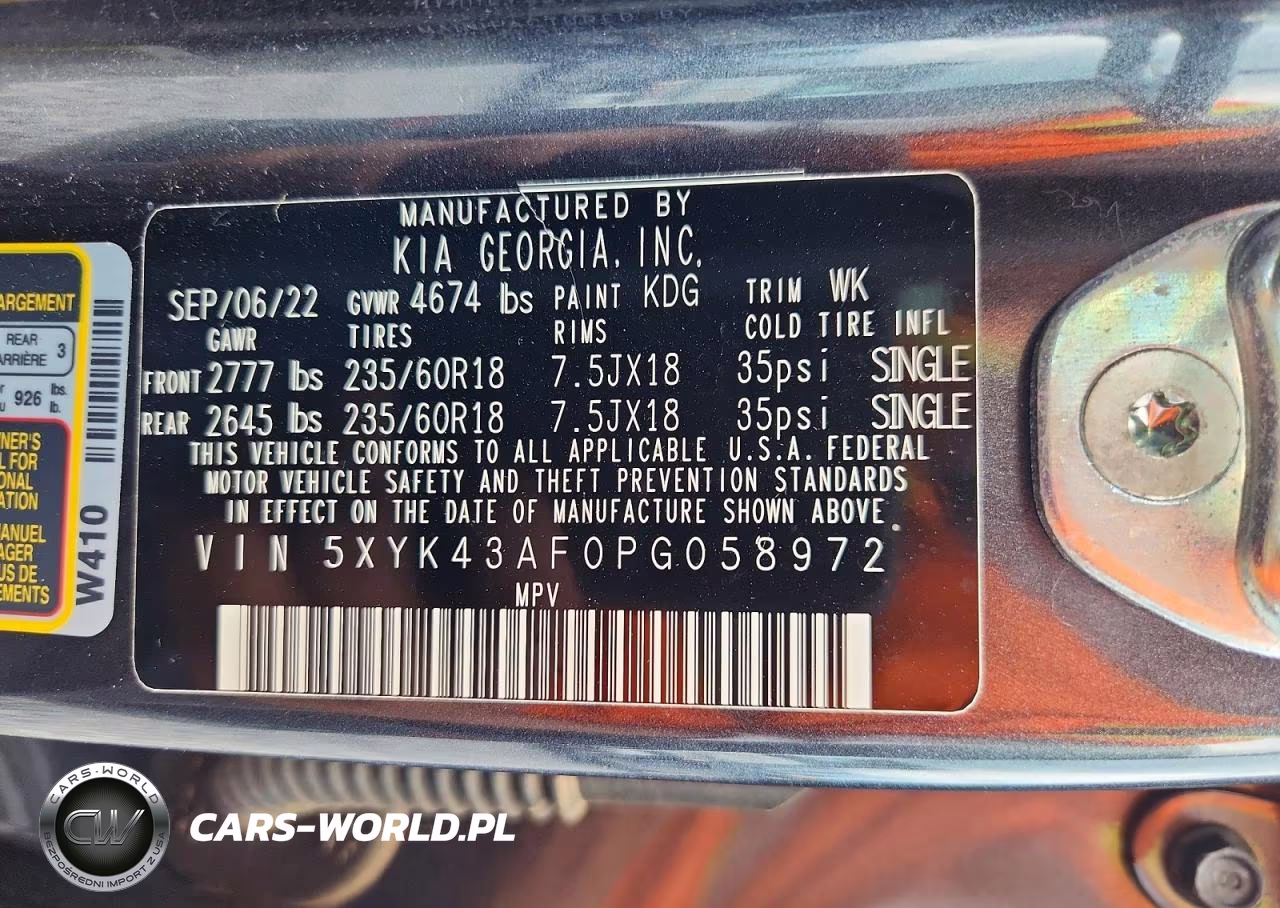 2023 Kia Sportage Sx VIN:5XYK43AF0PG058972 - 12