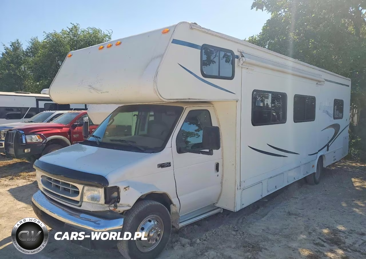 2002 Ford Econoline E450 Super Duty Cutaway Van VIN:1FDXE45S72HB48101 - 2