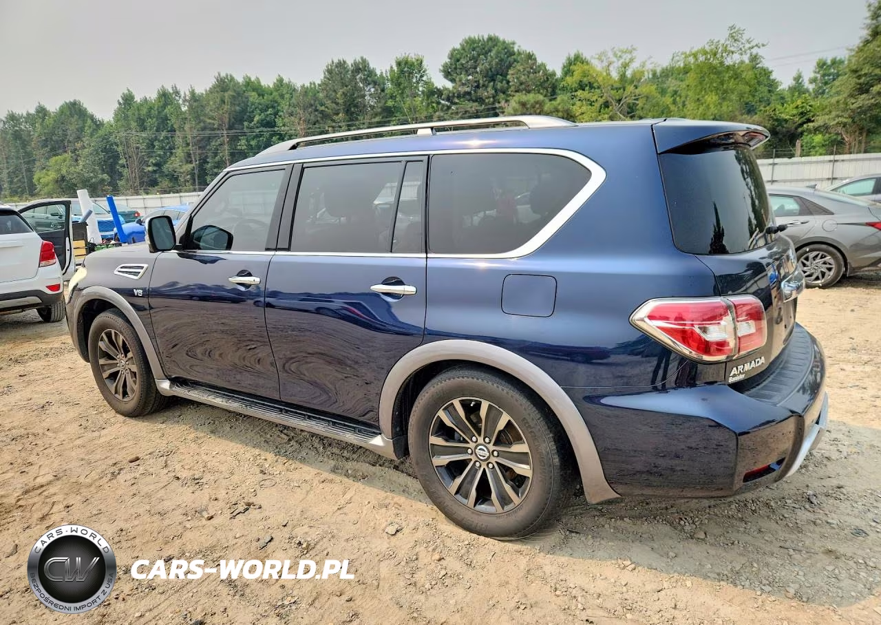 2017 Nissan Armada Platinum VIN:JN8AY2NC3H9503870 - 2