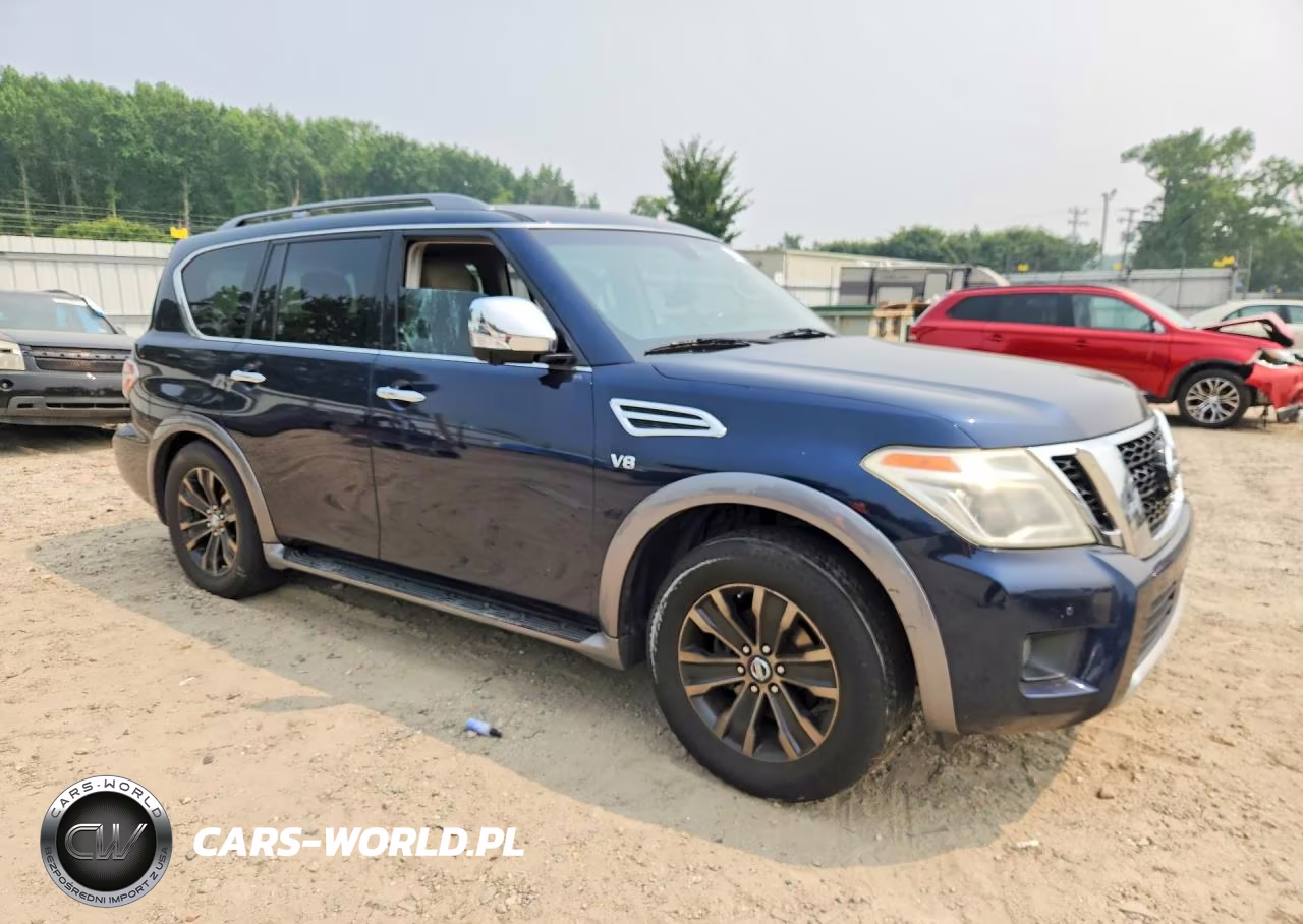 2017 Nissan Armada Platinum VIN:JN8AY2NC3H9503870 - 4