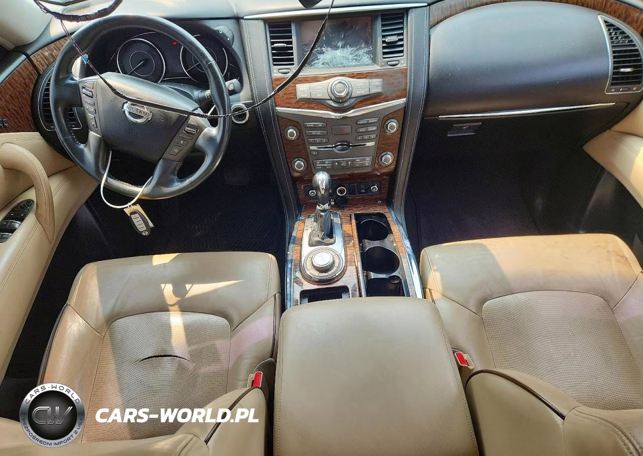 2017 Nissan Armada Platinum VIN:JN8AY2NC3H9503870 - 8