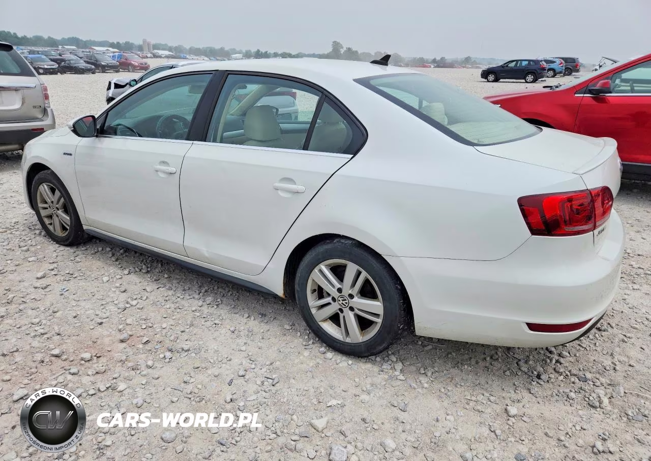2014 Volkswagen Jetta Hybrid VIN:3VW637AJ4EM214587 - 2
