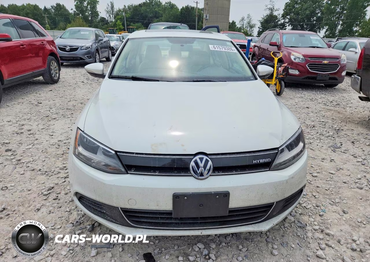 2014 Volkswagen Jetta Hybrid VIN:3VW637AJ4EM214587 - 5