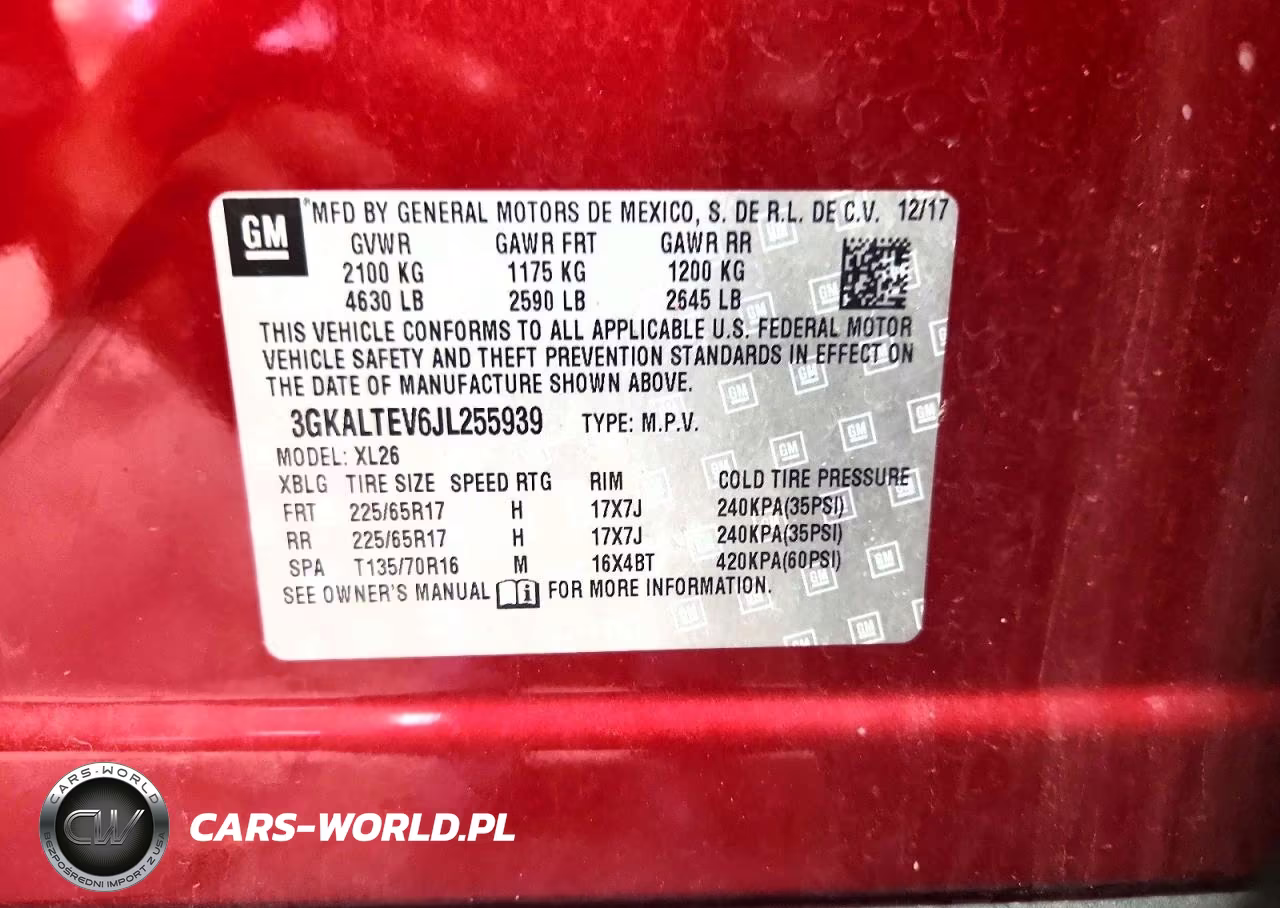 2018 GMC Terrain Sle VIN:3GKALTEV6JL255939 - 13