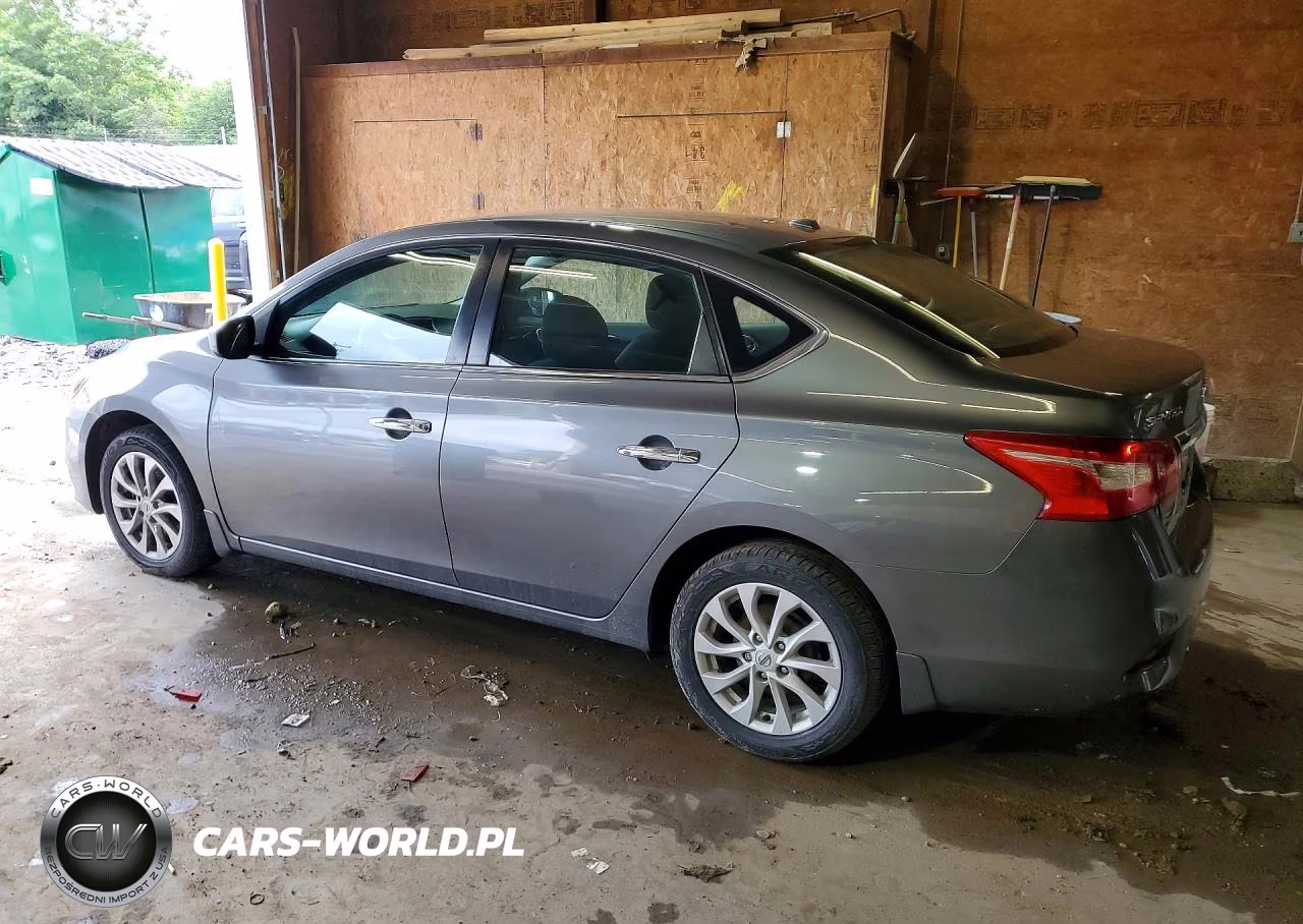 2019 Nissan Sentra Sv VIN:3N1AB7AP4KY381110 - 2