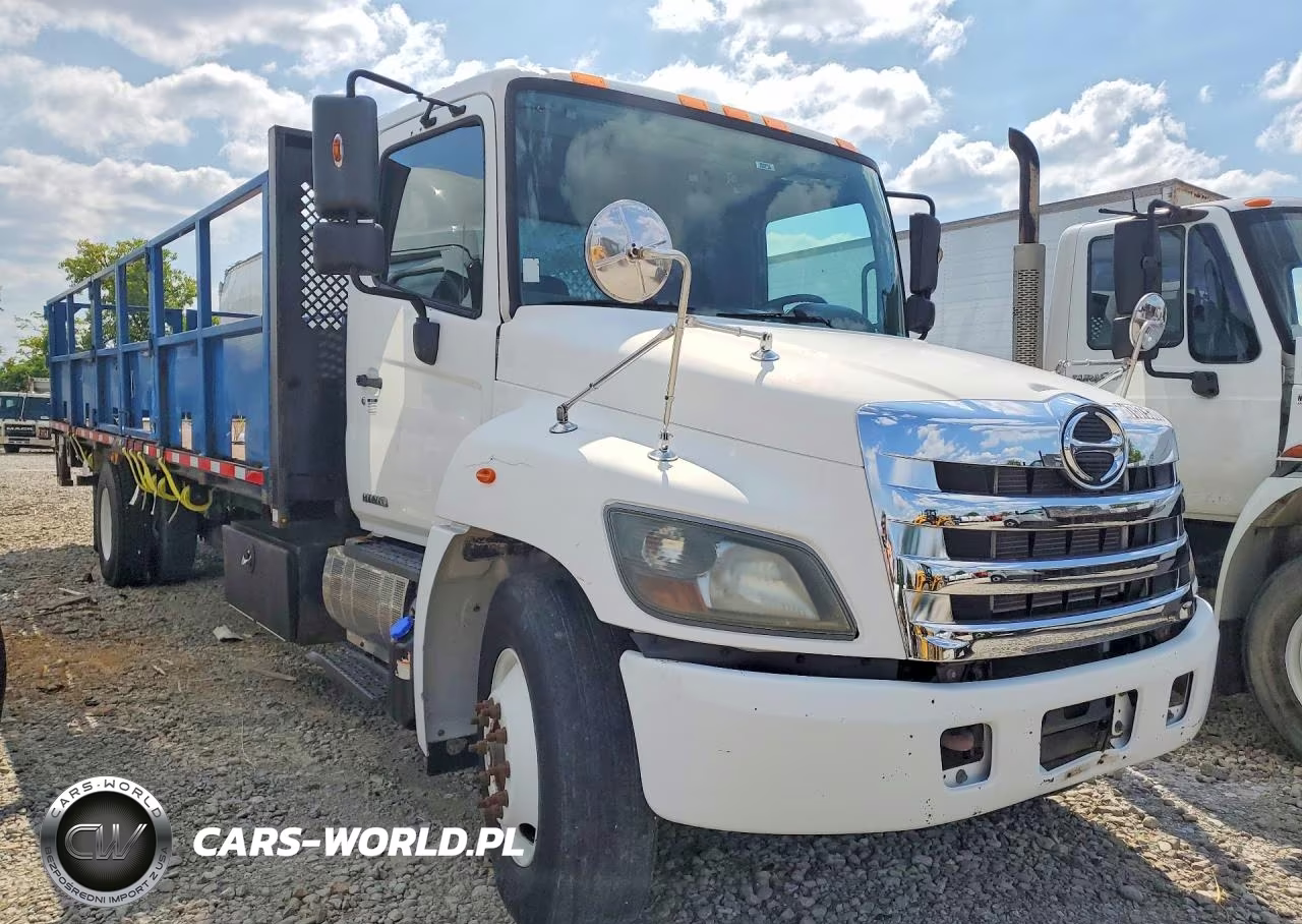 2018 Hino 338 Flatbed Truck VIN:5PVNV8JV2J4S57641 - 4