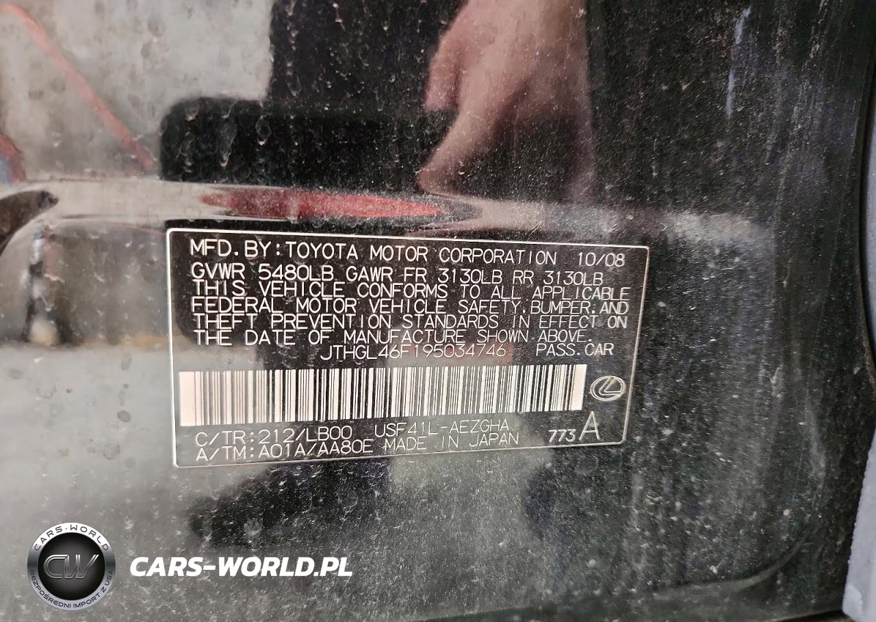 2009 Lexus Ls 460L VIN:JTHGL46F195034746 - 12