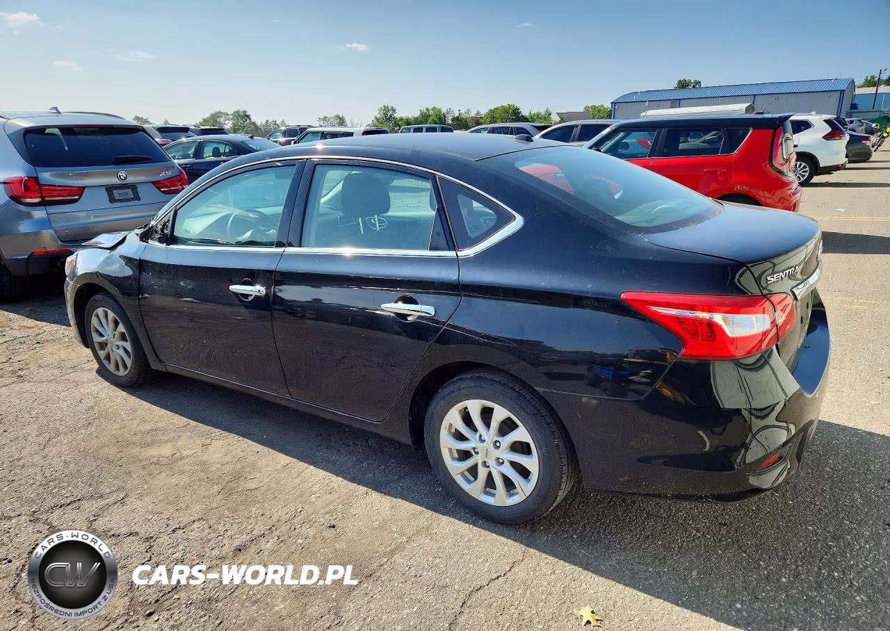 2019 Nissan Sentra Sv VIN:3N1AB7APXKY441617 - 2