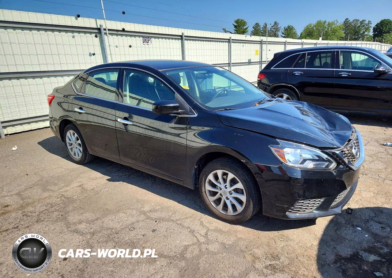 2019 Nissan Sentra Sv VIN:3N1AB7APXKY441617 - 4