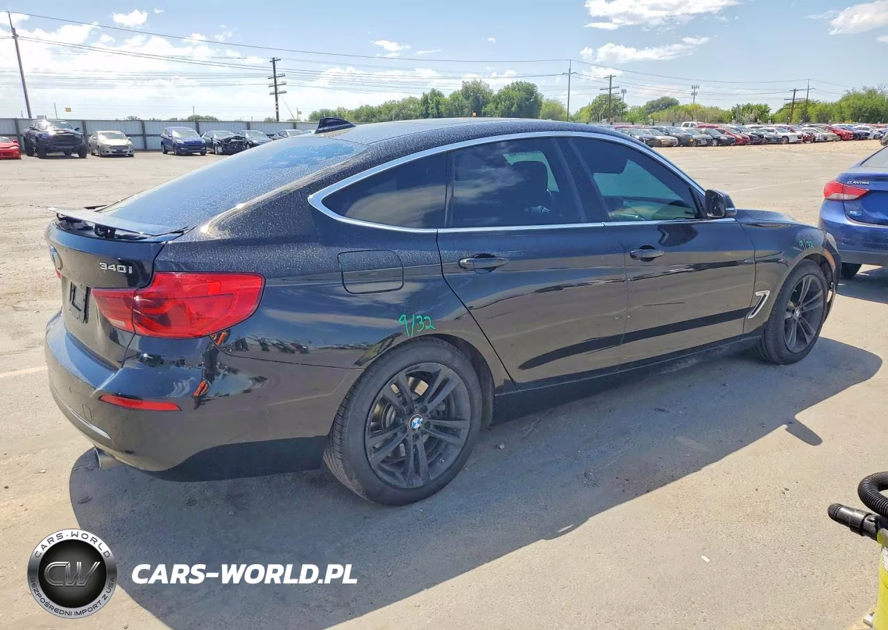 2017 BMW 340 Xigt VIN:WBA8Y3C33HG451037 - 3