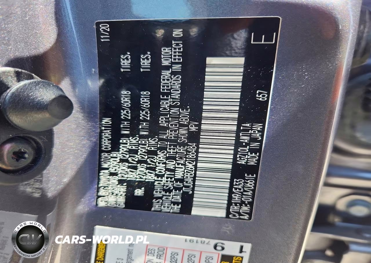 2021 Lexus Nx 300 Base VIN:JTJGARBZ6M2186484 - 12