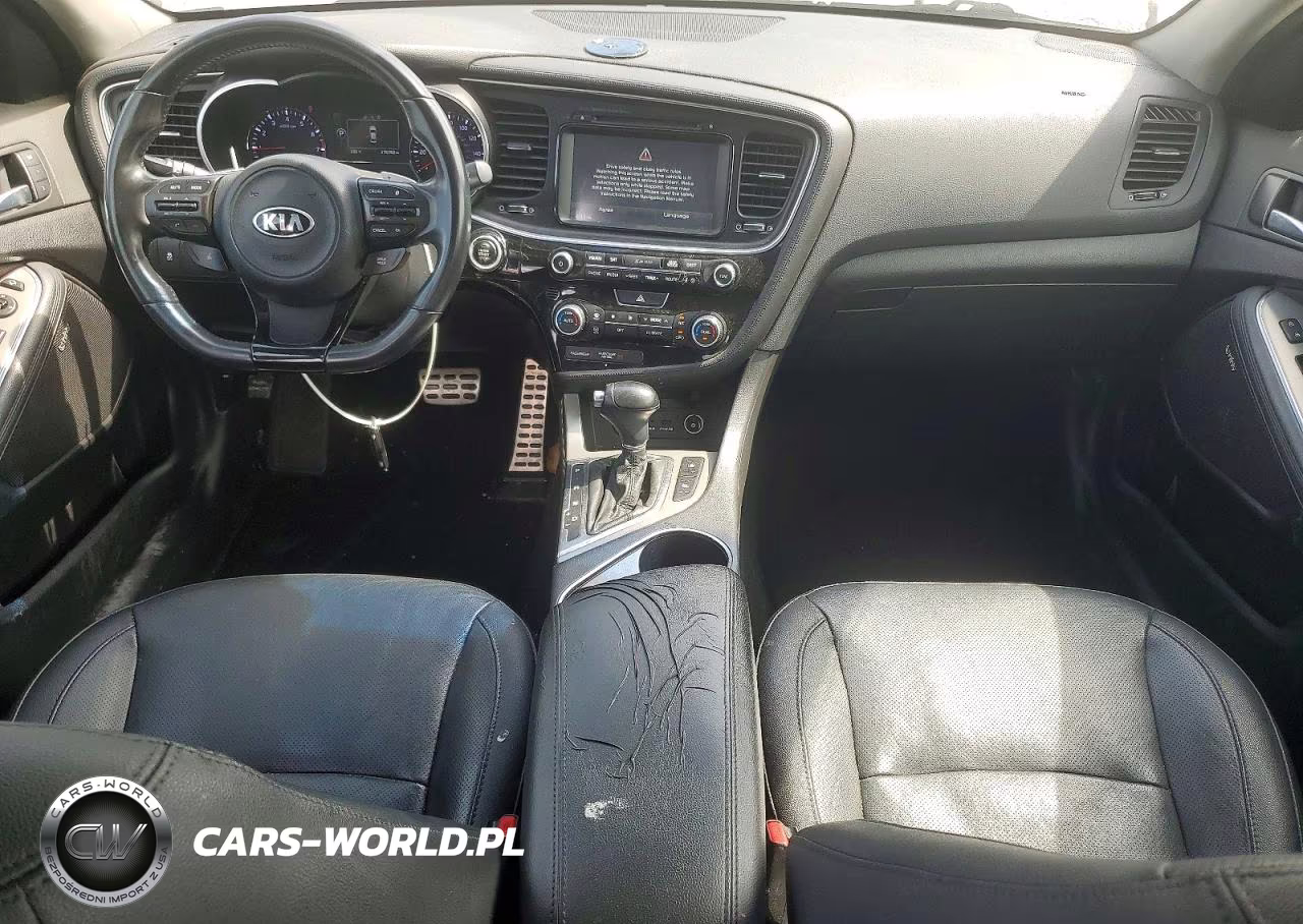 2014 Kia Optima Sx VIN:5XXGR4A66EG323652 - 8