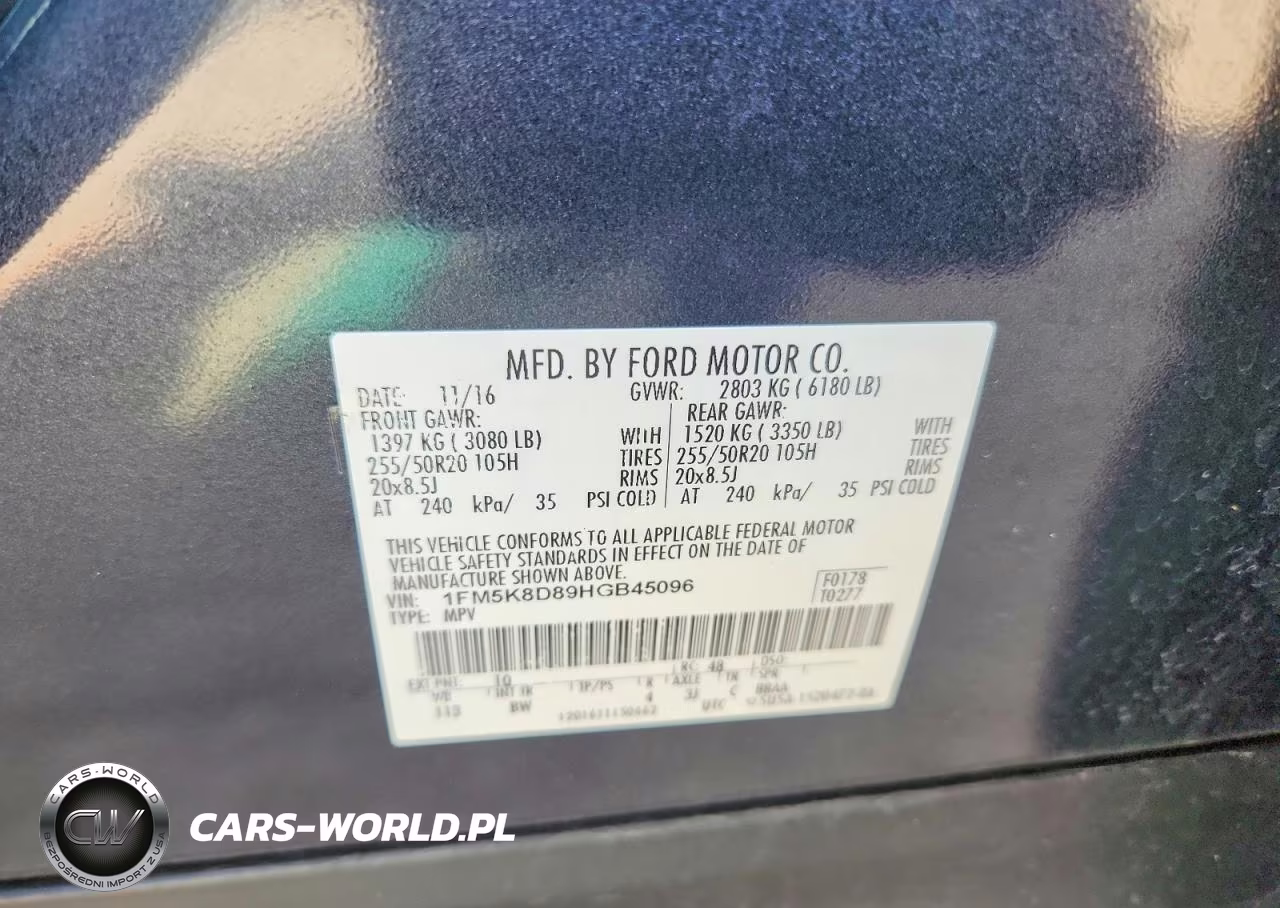 2017 Ford Explorer Xlt VIN:1FM5K8D89HGB45096 - 13