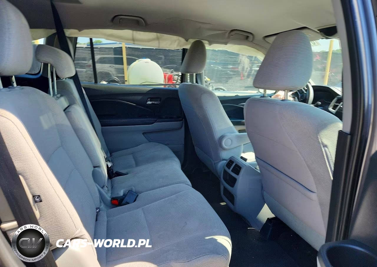 2016 Honda Pilot Lx VIN:5FNYF5H13GB037597 - 11
