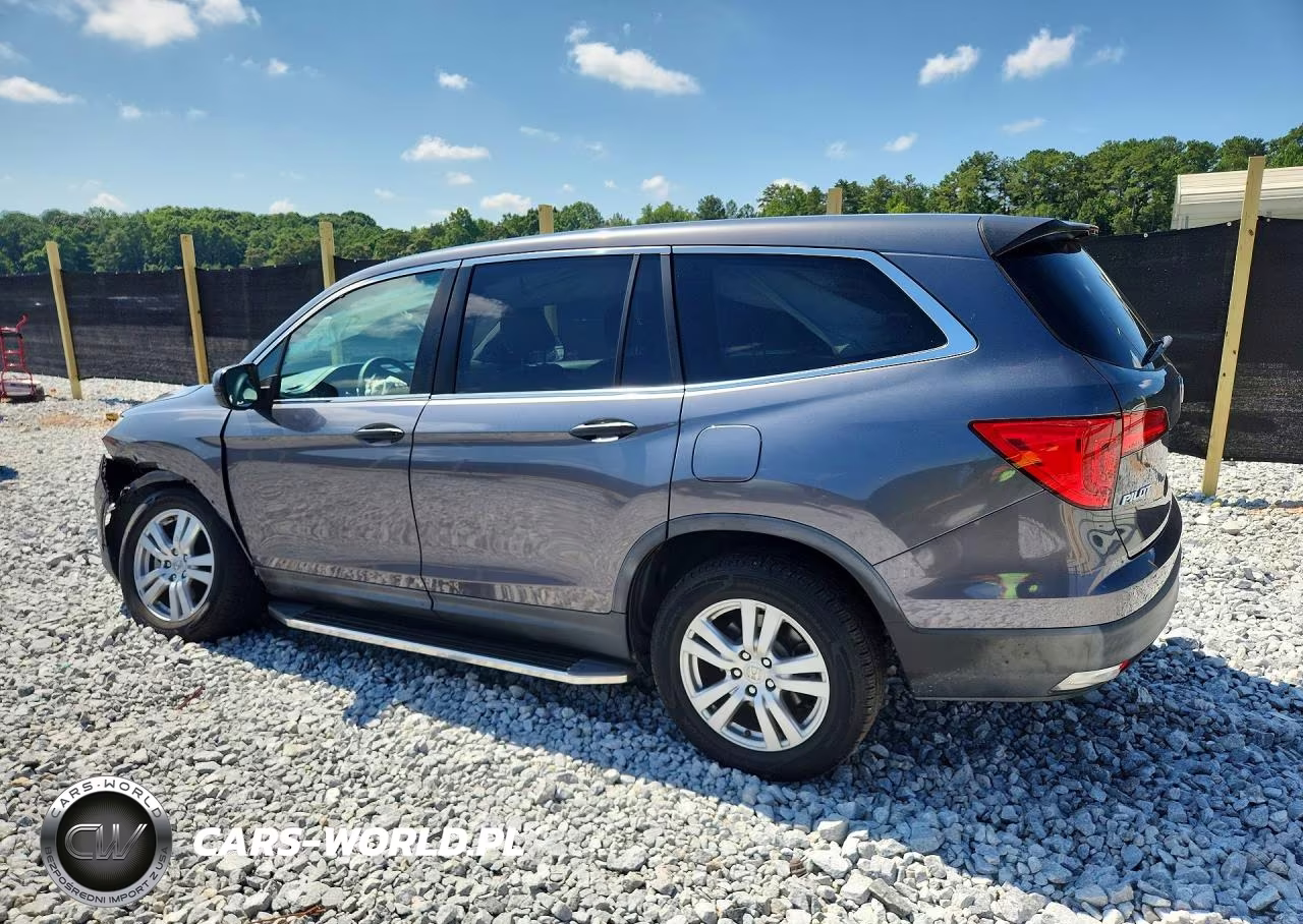 2016 Honda Pilot Lx VIN:5FNYF5H13GB037597 - 2