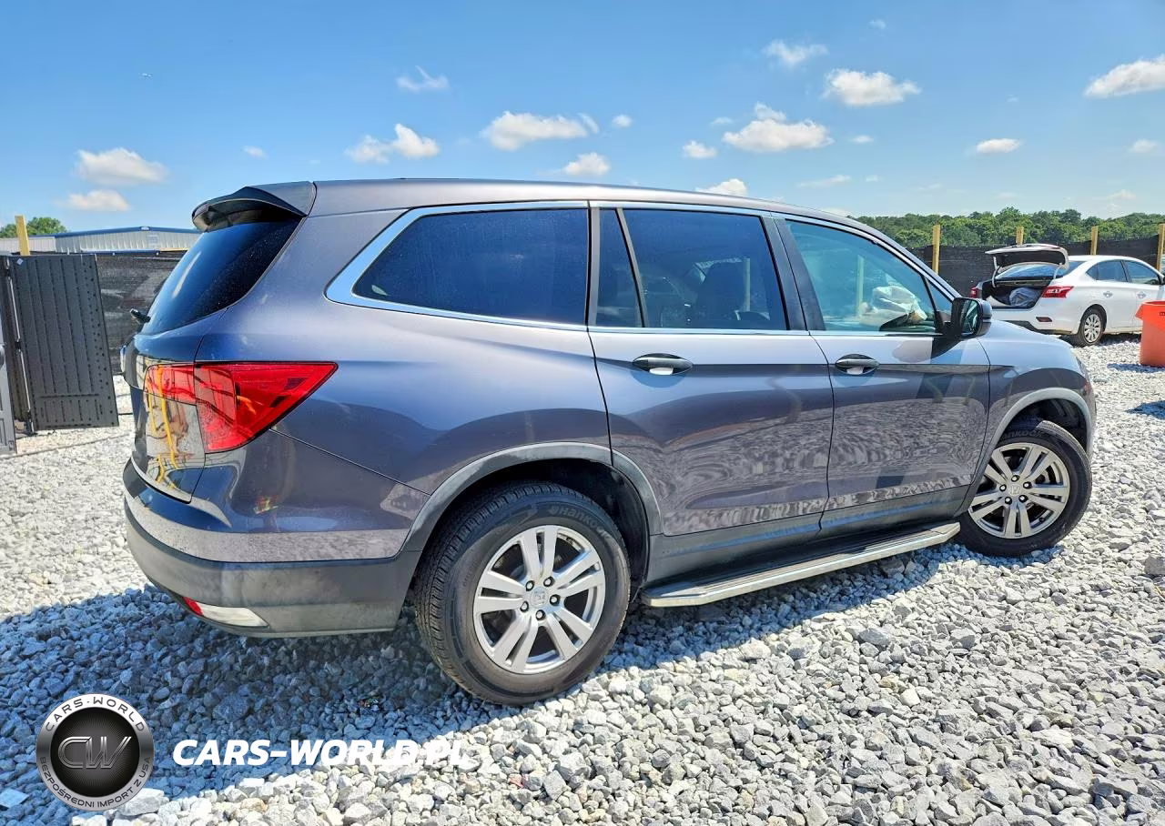 2016 Honda Pilot Lx VIN:5FNYF5H13GB037597 - 3
