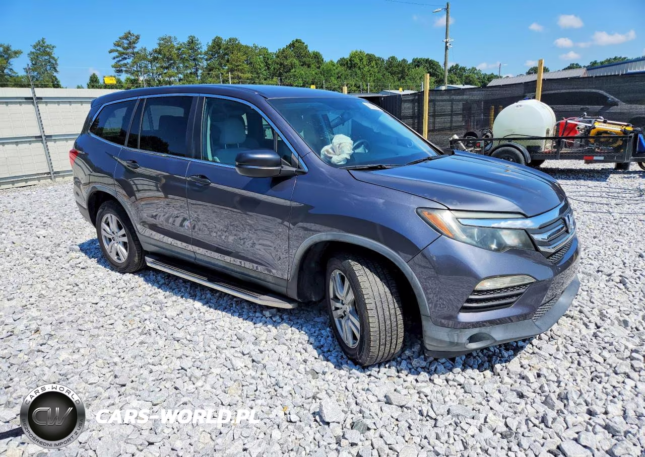 2016 Honda Pilot Lx VIN:5FNYF5H13GB037597 - 4
