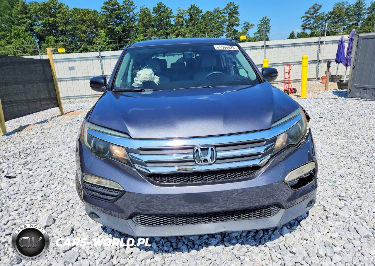 2016 Honda Pilot Lx VIN:5FNYF5H13GB037597 - 5