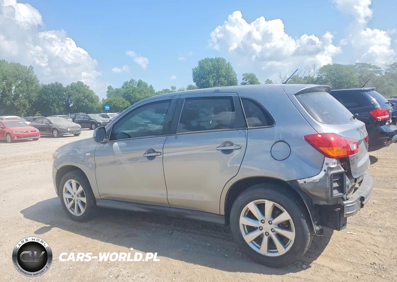 2014 Mitsubishi Outlander Sport Es VIN:4A4AP3AU2EE010423 - 2