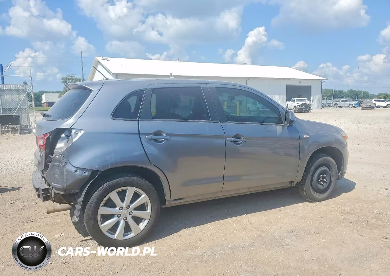 2014 Mitsubishi Outlander Sport Es VIN:4A4AP3AU2EE010423 - 3